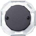 Schneider Electric Renova WDE011290 Centrumplatta blindlock, svart