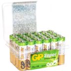 Batteri GP Batteries Super Alkaline 15A/LR06 alkalisk, AA, 24-pakning 