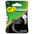 GP Batteries CR 123A-U1/123A Valokuvausparisto Litium, 3 V