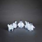 Konstsmide 6266-203 Dekorationsbelysning pingviner, 5 st