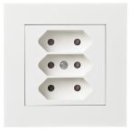 Plus 3-V Inf Euro Skruv Elko Stikkontakt 2818895