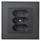 Plus 3-V Inf Euro Skruv Elko Stikkontakt 2818917