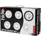 Hide-a-Lite Optic Quick ISO Alasvalo valkoinen, 6-pack