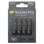 GP Batteries ReCyko Pro AA 2100 Batteri oppladbart, AA, 4-pakning