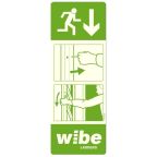 Wibe WURS IS-ST Instruktionsskylt