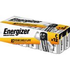 Batteri Energizer Industrial alkaliskt, C/LR14, 12-pack 