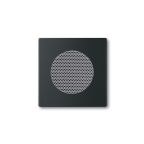 ABB Impressivo 8253-885 Centrumplatta matt svart, för högtalare