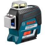 Krysslaser Bosch GLL 3-80 C med 2,0Ah batteri og lader 