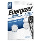 Energizer Ultimate Lithium Knappecellebatteri CR2016, 3 V, 2-pakning