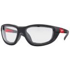 Milwaukee Premium Vernebriller klar linse, im/ripebeskyttelse