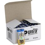 GP Batteries Ultra Plus Paristo alkaliparisto, AAA, 40-pakkaus