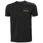 Helly Hansen Workwear GRAPHIC T-shirt svart