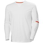 Helly Hansen Workwear Graphic 79262 T-shirt vit, långärmad