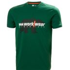 Helly Hansen Workwear GRAPHIC T-shirt grön