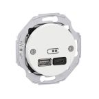 WDE011764 Schneider Electric USB-latauspistorasia 3128976