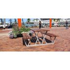 Wix EW 50014-6 Eden Wood Picknickbord 3130087