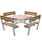 Quattro EW 0946-6P Eden Wood Picknickbord 3130109