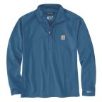 Carhartt Mock Neck Half-Zip T-Shirt Collegepaita