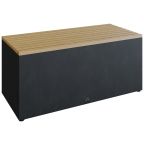 Garden Bench Black OFYR Trädgårdsbänk 3059341