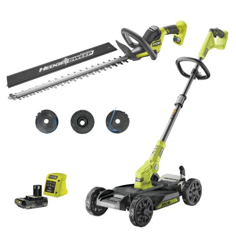 Scarificateur électrique 1400 W largeur 35 cm RY1400SF35B RYOBI - Gamm vert