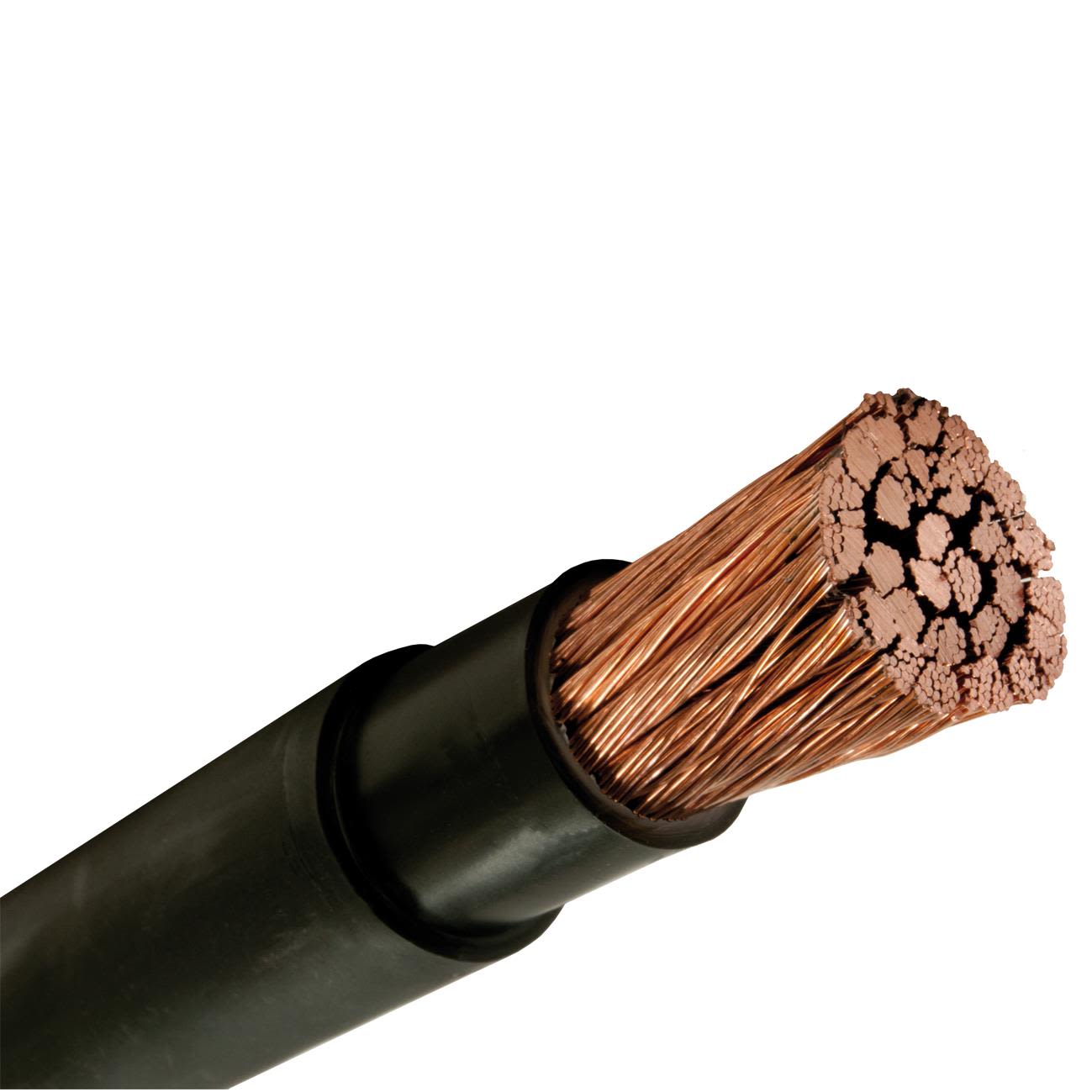 Nexans 11120798-201-00 Koblingskabel RQQ. 1 kV, svart 1 m