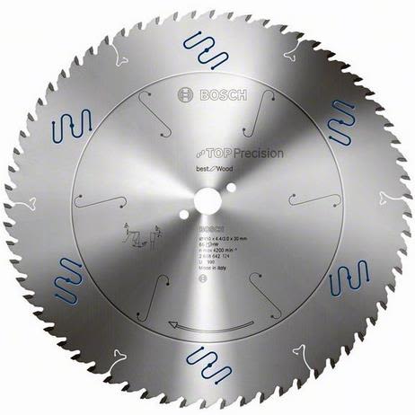 Bosch Top Precision Best for Wood Sagklinge 60T 254 mm