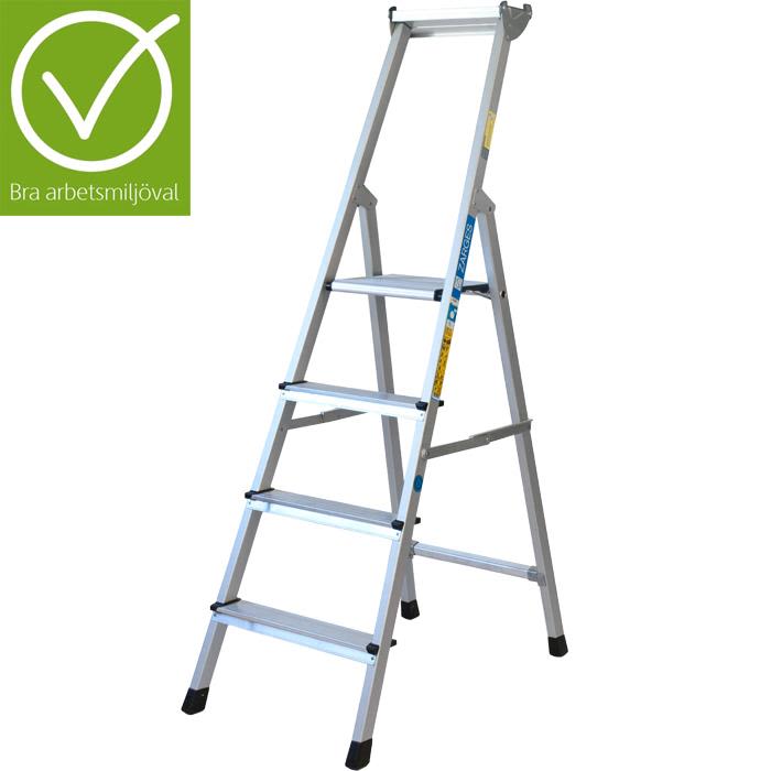 Zarges XLstep S Trappestige 4 trinn