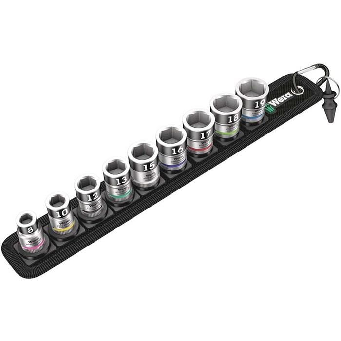 Wera Zyklop B 1 Hylsysarja pitotoiminnolla, 3/8"