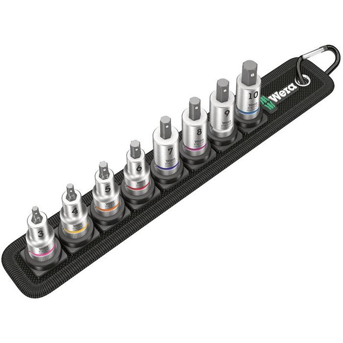 Wera Zyklop B 2 Hylssats insex, 3/8