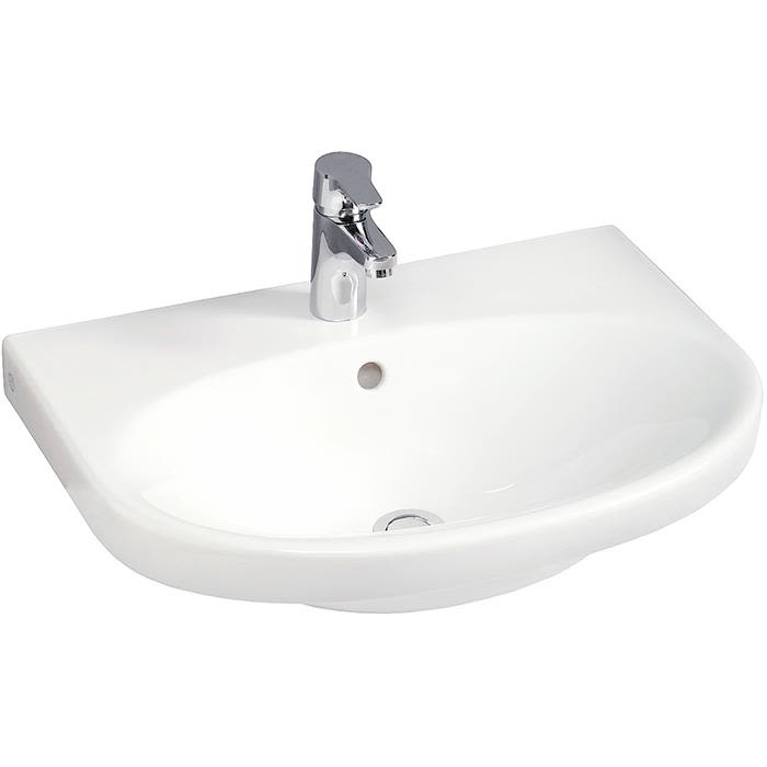 Gustavsberg Nautic 5556 Tvättställ utan blandarhål, bult/konsolmontage