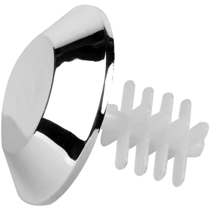 Faluplast 50415 ROT-bricka för rörände, 53 mm Krom