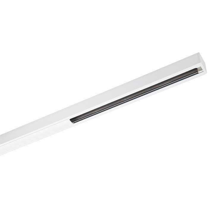 SG Armaturen ZIP Belysningsskena 230 V, 2,0 m, vit