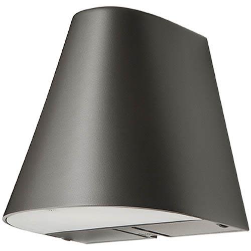 Veggarmatur Spike 1100 LED 3000K 800 lumen med plugg grafitt