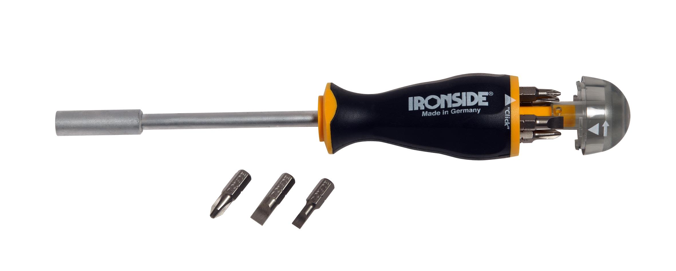 Ironside 120044 Bitsskrutrekker med 8 bits