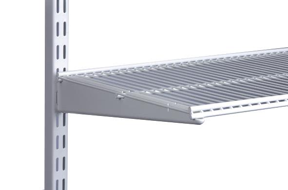 Elfa 450210 Trådhylla vit 607 x 305 mm