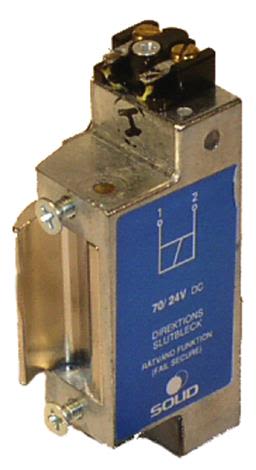 ASSA Solid 71 Elslutbleck 24 V, omvänd