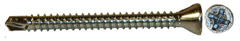 Grabber 104818 Sokkelskrue 250-pakning 3,8 x 42 mm, 17JD-Z