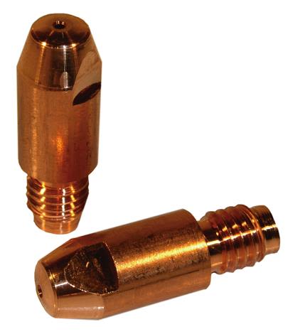 ESAB M6X28 Kontaktmunstycke för solidtråd, 10-pack Ø1,0 mm