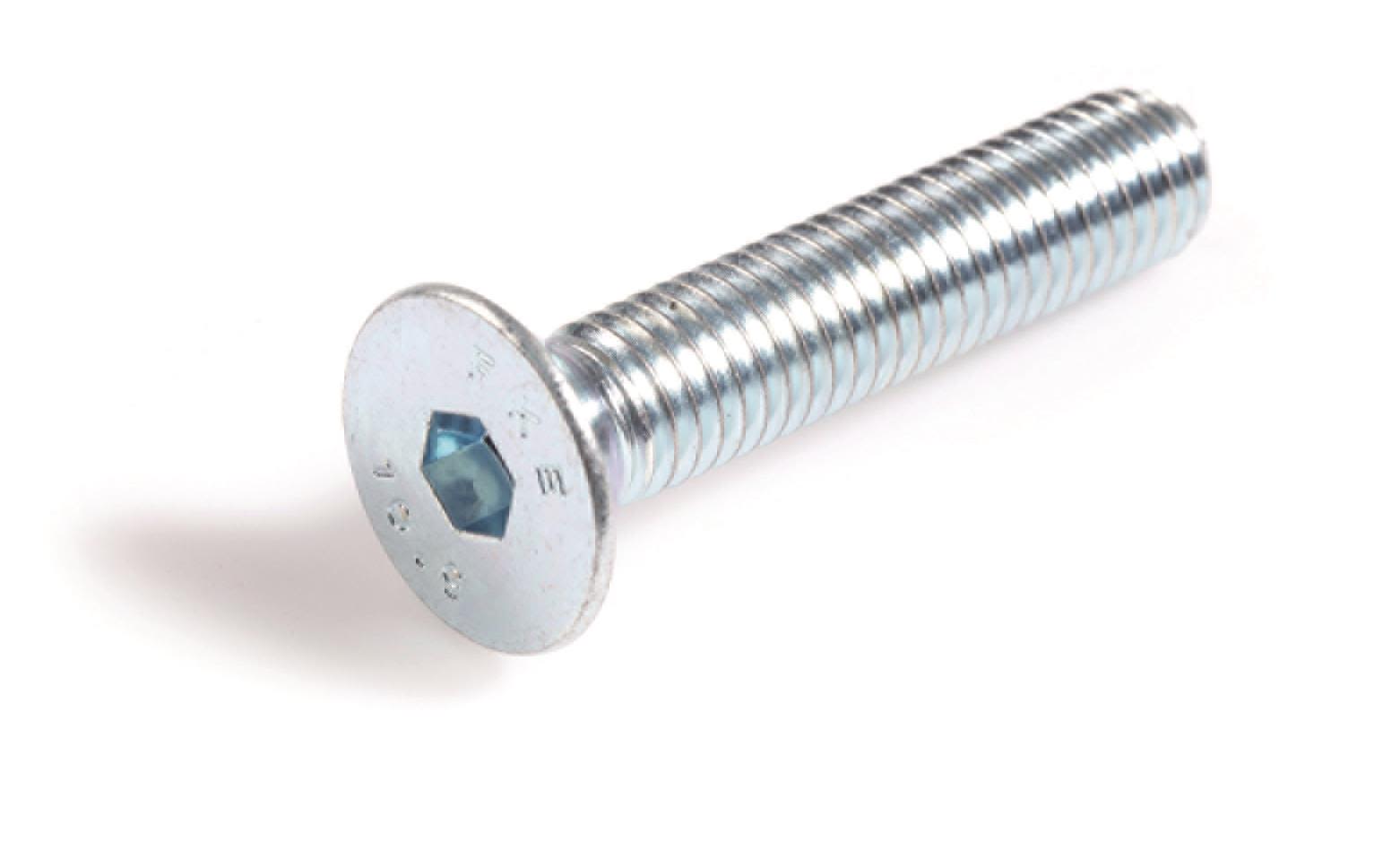 REYHER 106421100120040 Sexkanthålsskruv M12 MF6S 10.9 FZB, ISO 10642 (D7991) M12x40 mm, 100-pack