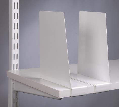 Elfa 464816 Bokstöd med clip, par