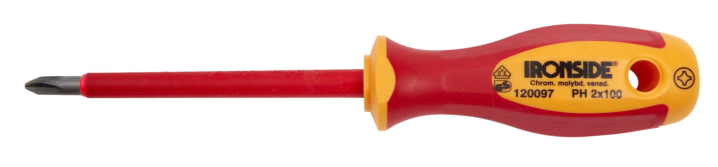 Ironside 120094 Skrutrekker 1000 V, PH 0 x 60 mm