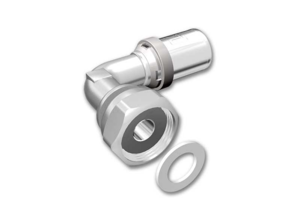 LK Systems PressPex 1876546 Vinkelkoppling 90°, lekande mutter 20 mm x G20