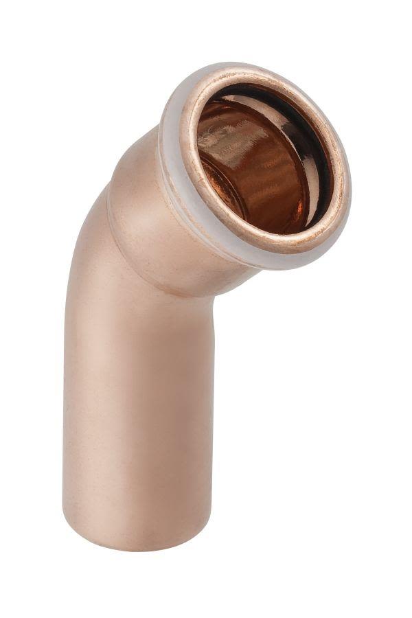 Geberit 1768155 Bøy 45°, 1 muffe 12 x 12 mm