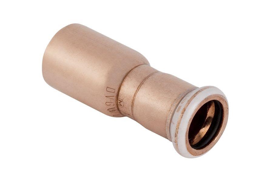 Geberit 1768119 Reducering pressmuff x slätände 15 x 22 mm