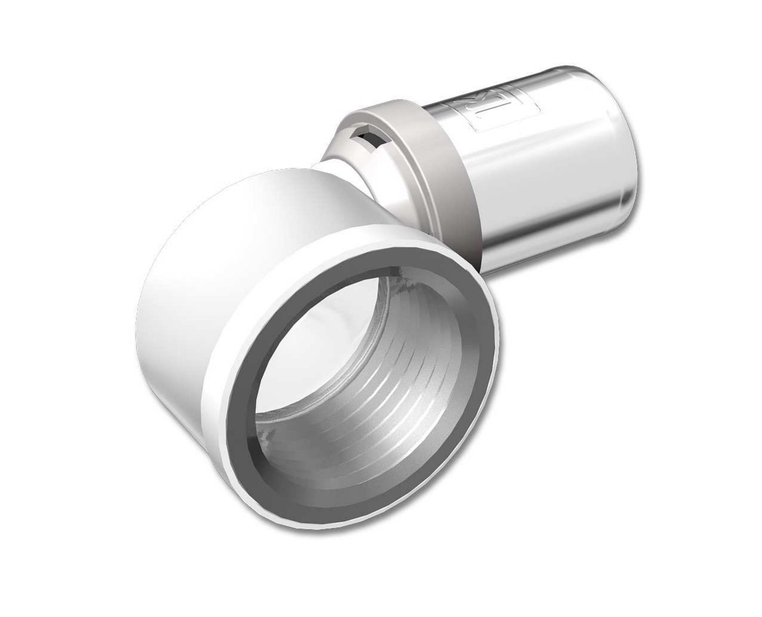LK Systems PressPex 1876543 Vinkelkoppling 90°, inv. gänga 20 mm x G20