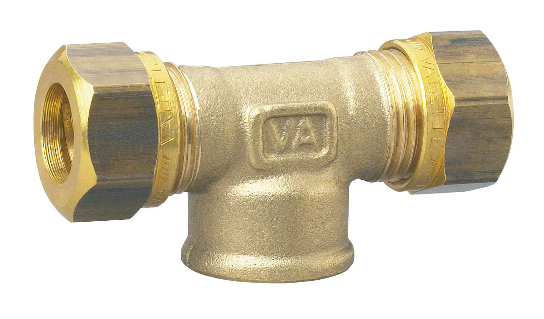 Vatette FG0376754 T-kobling 90°, innv. gjenge i midten 15 mm x G15