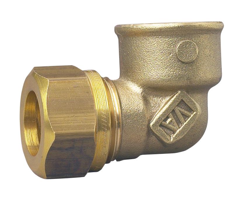 Vatette FG0360536 Vinkelkobling 90°, innv. gjenge 15 mm x G20