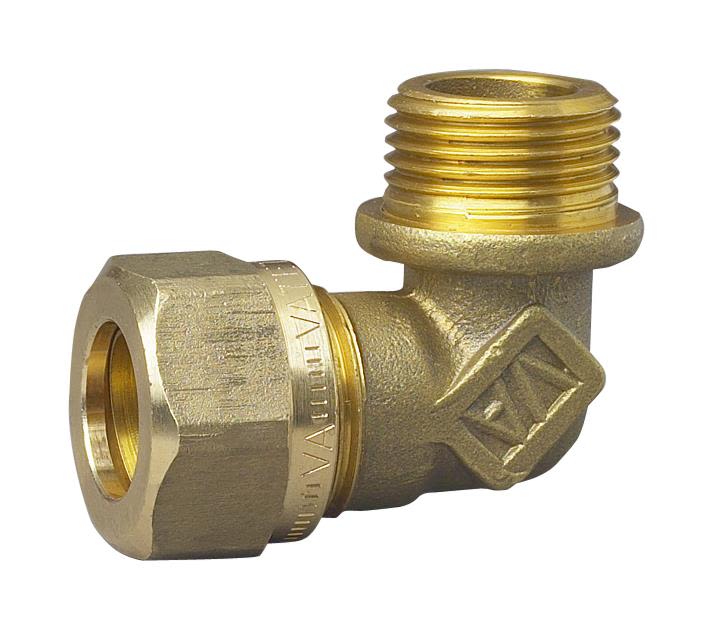 Vatette FG0351136 Vinkelkoppling 90°, utv gänga 22 mm x G20