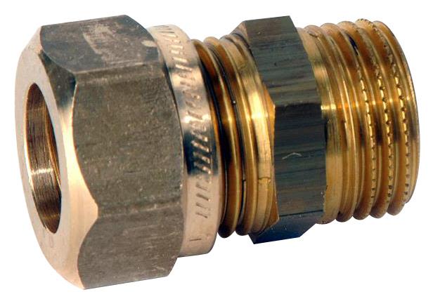 Vatette FG0320535 Klämringskoppling rak, utv gänga 15 mm x G15