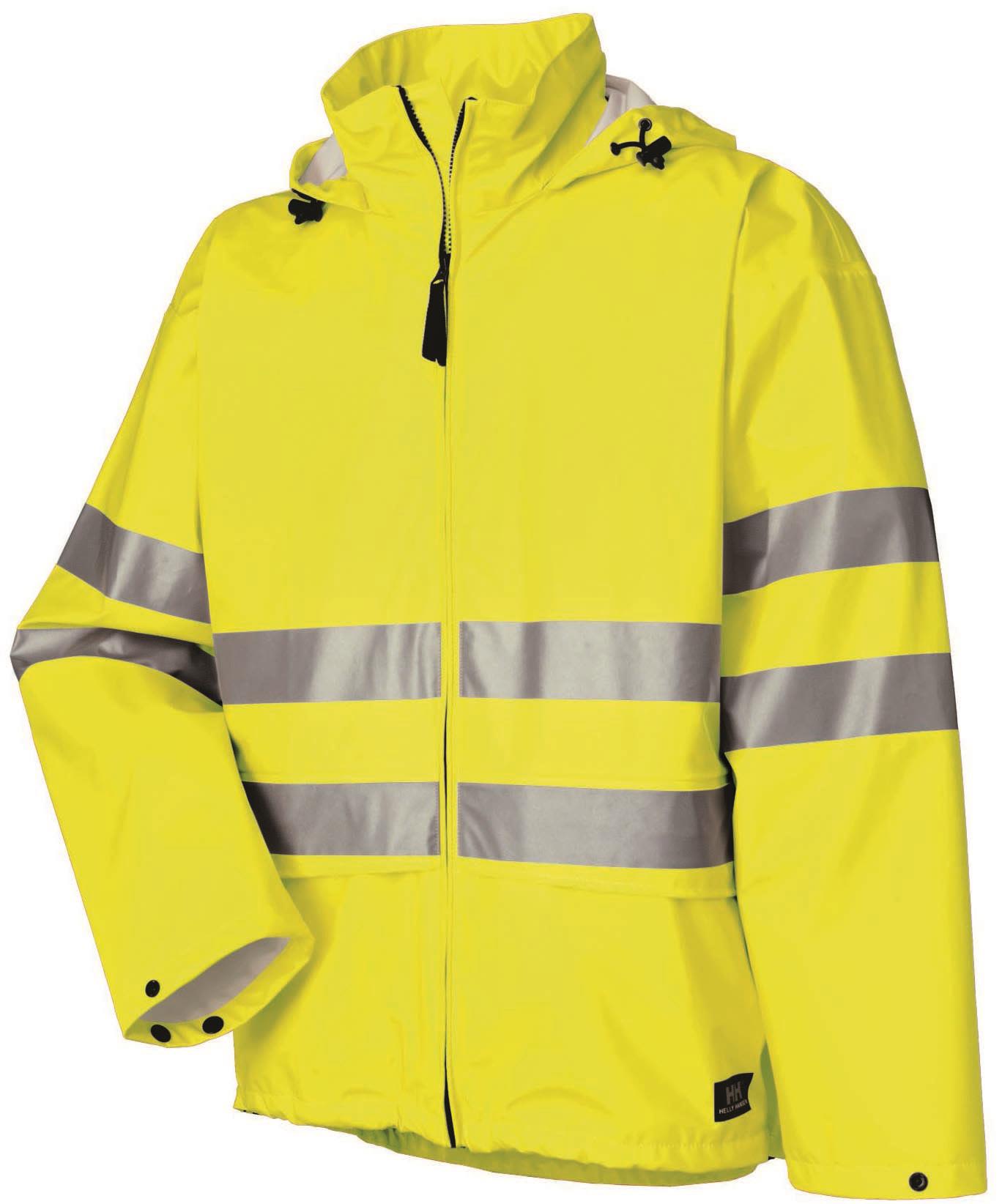 Helly Hansen Workwear Narvik Regnjakke varsel, gul Varsel, Gul